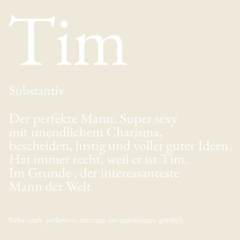 Tim Dictionary Explanation First Name Tim