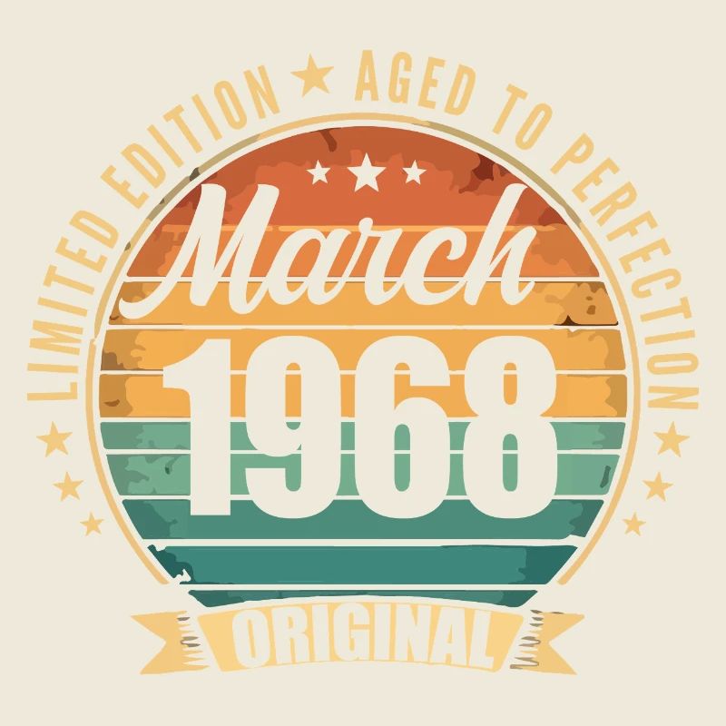 Mars 1968 Édition Limitée Retro Mars 1968