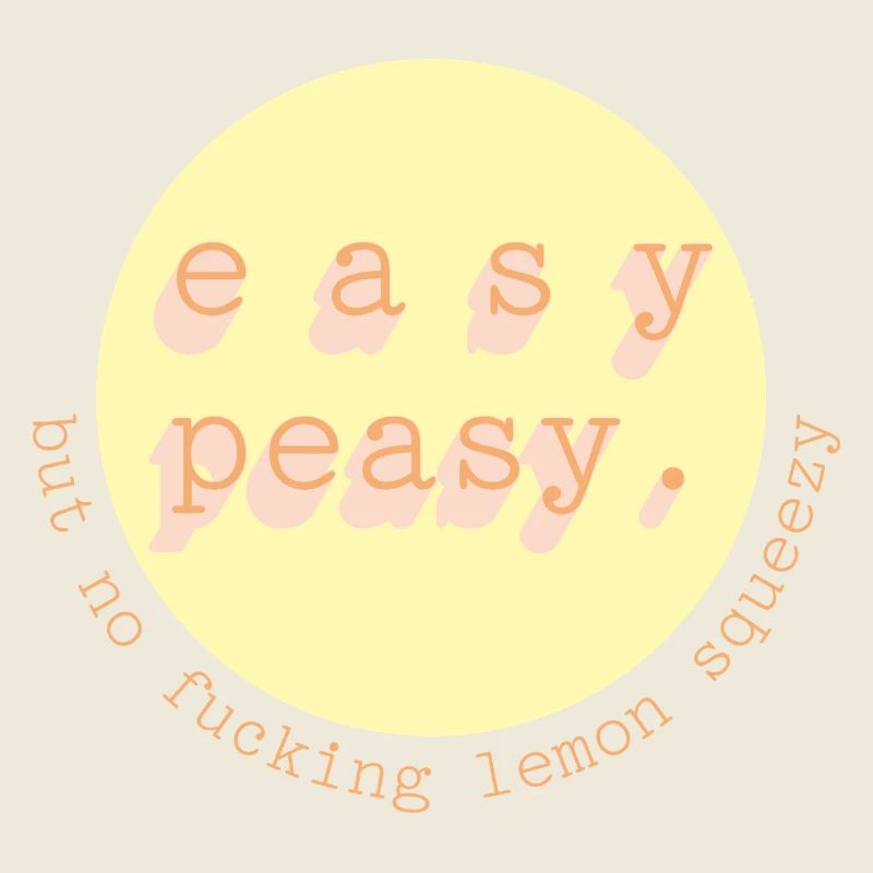 Easy Peasy Lemon Circle