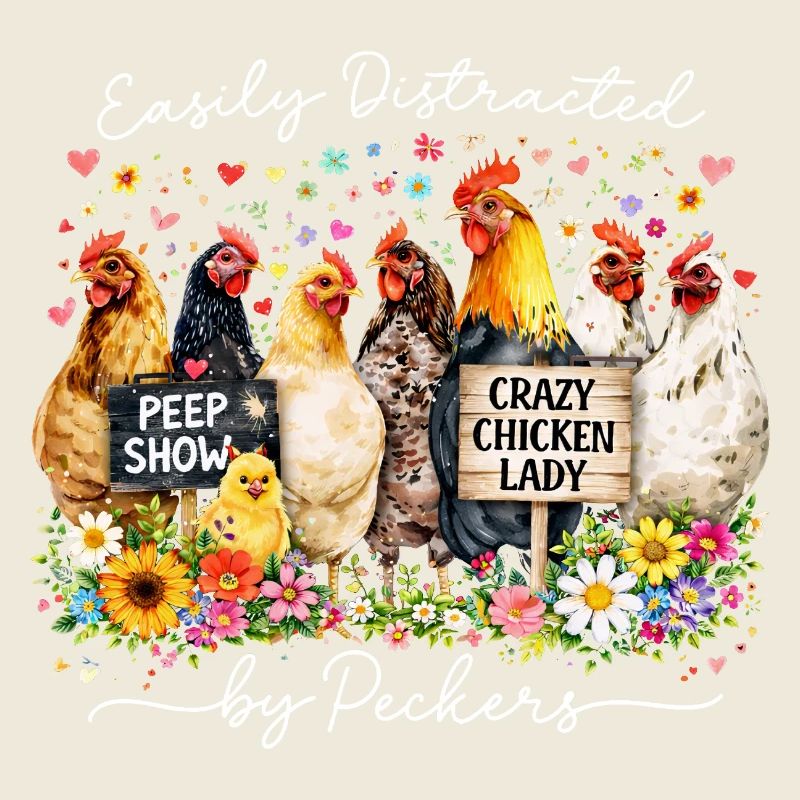 Humour Poules Passion Ferme Élevage Cadeau