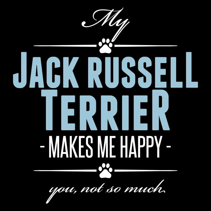 Mon Jack Russell Terrier me rend heureux