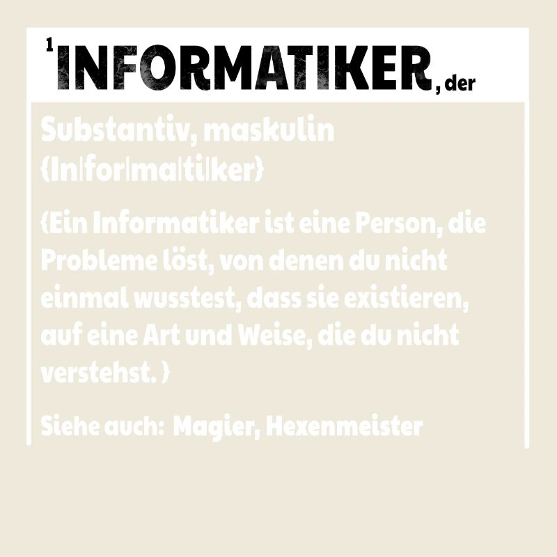 Informatiker Definition
