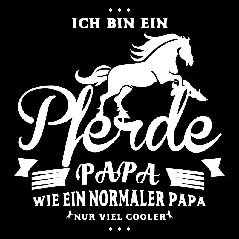 Pferde Shirt-Cooler Papa
