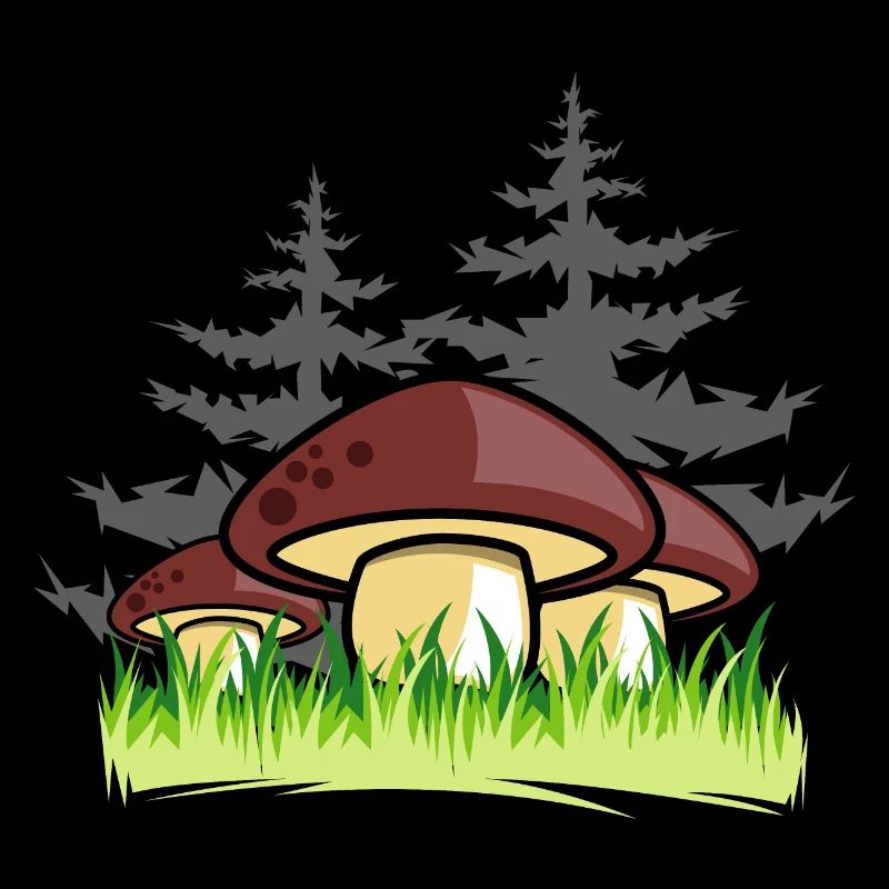 mushrooms forest nature gift idea
