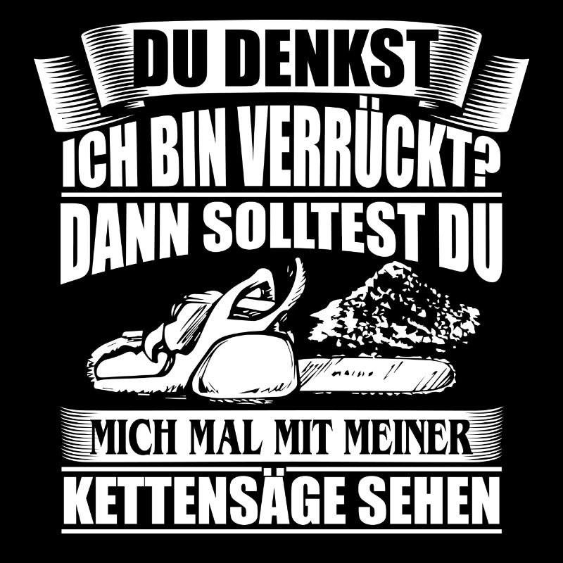 HOLZ SÄGE KETTENSÄGE GESCHENK WALD FÖRSTER BERUF