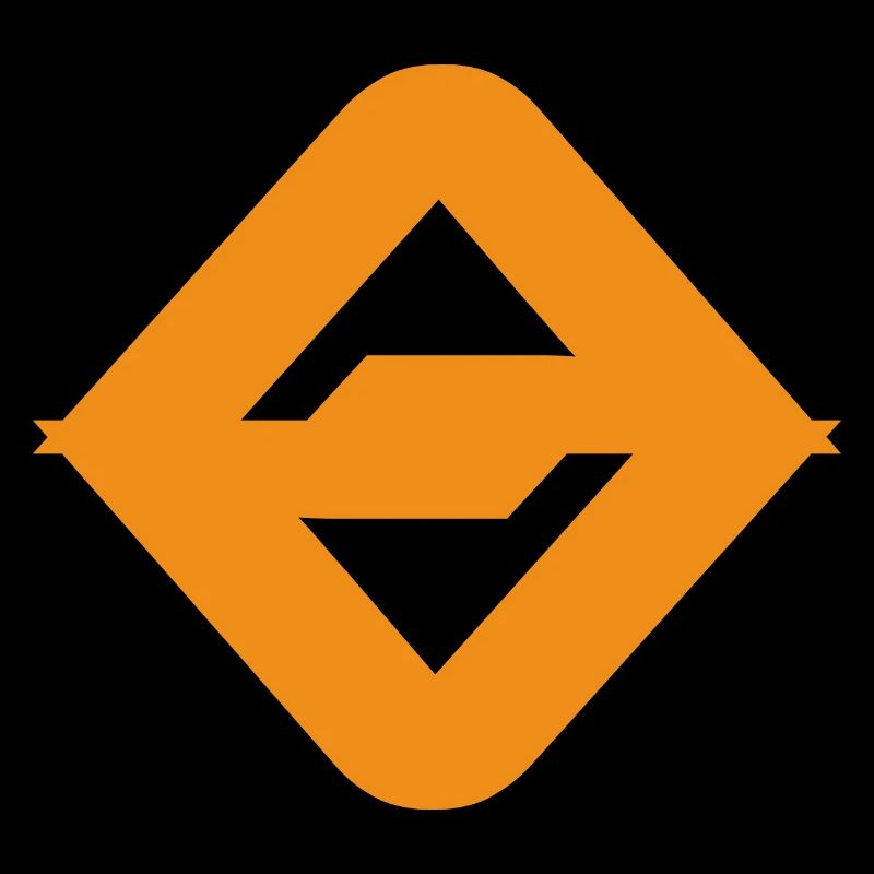 Cooles digitales Abzeichen-Emblem-Logo