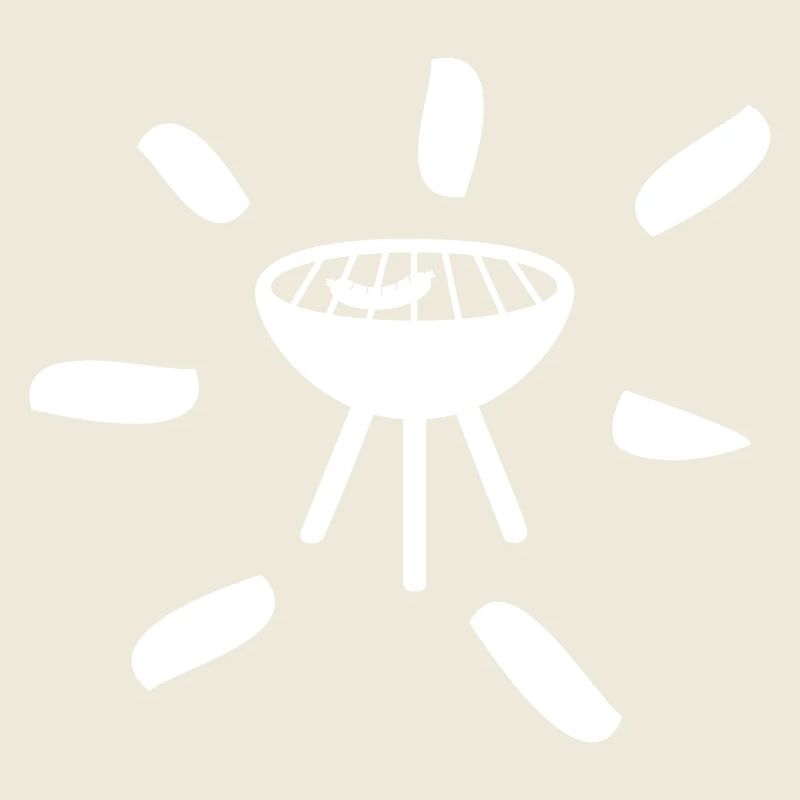 Grill Rays Grillades Chilling Camping Comic Fan