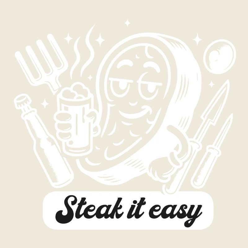 steak it easy grillen grill grillmeister geschenk