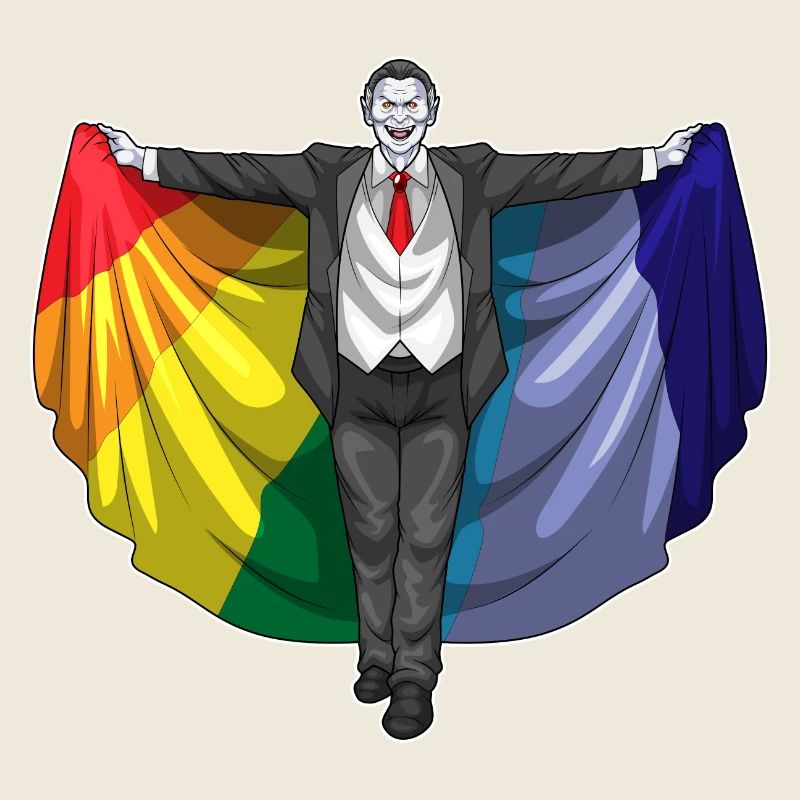 Vampire Halloween Arc-en-ciel