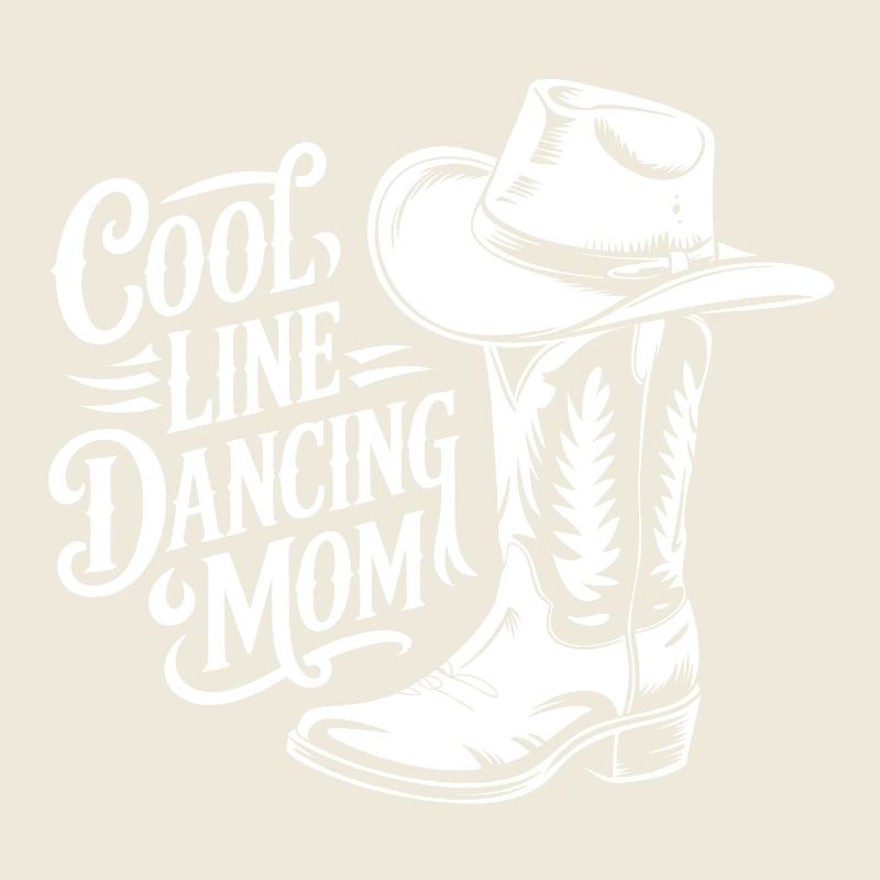 Line Dance Mom Linedance Mama Geschenk