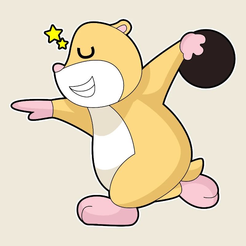 Hamster Bowling Bowling Ball