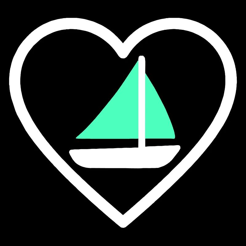 Heart Sailing – Boat Lover Design