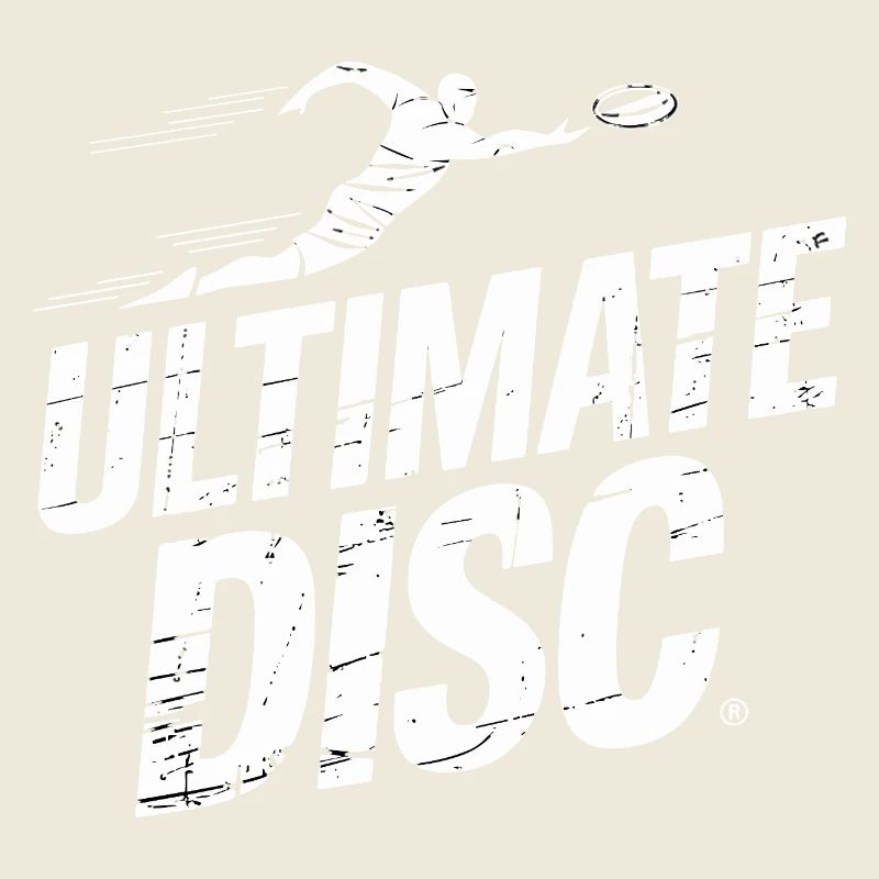 Ultimate Disc Layout Offense Player Jump Catch
