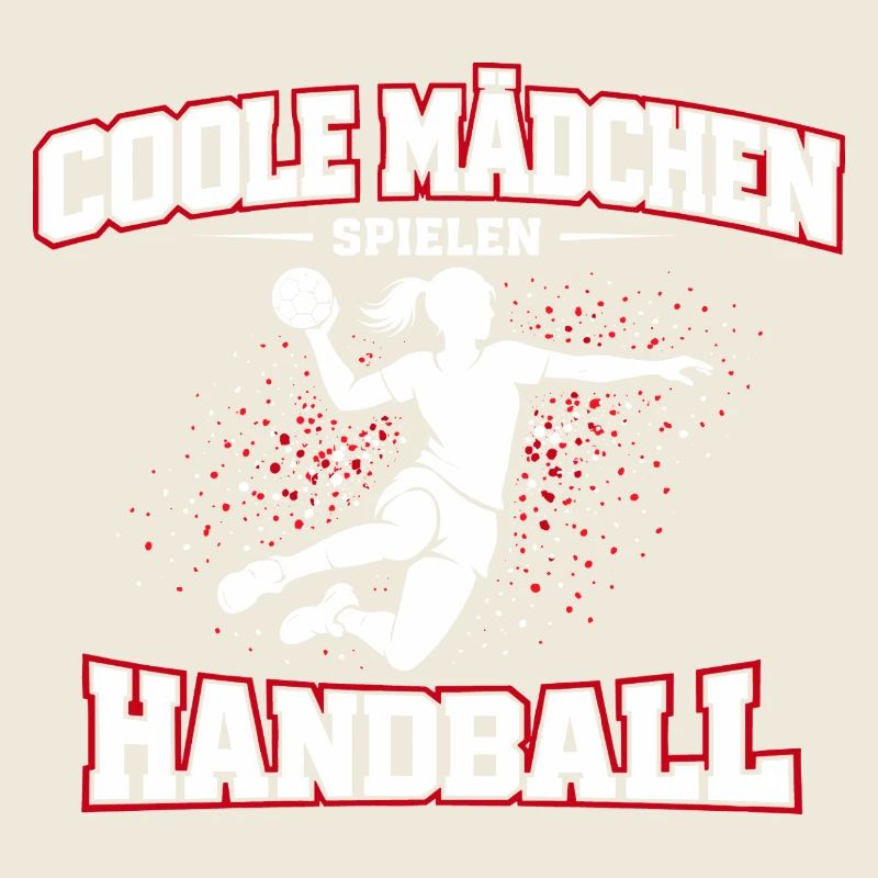 Handball Mädchen Spruch Geschenk