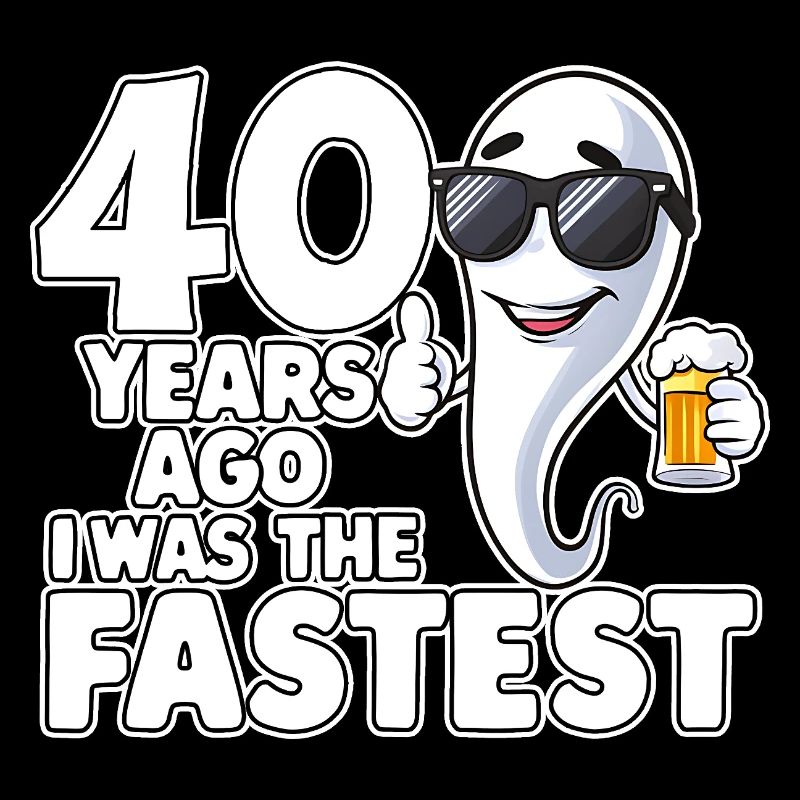 40 Years Ago The Fastest Funny Birthday
