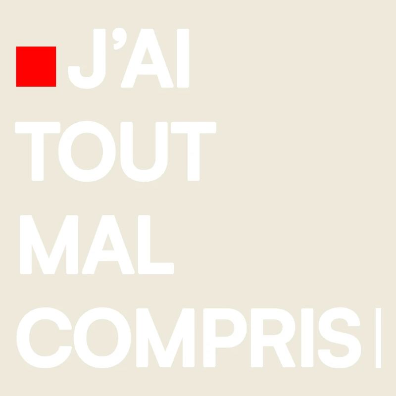 J’AI TOUT MAL COMPRIS | Humour autodérision