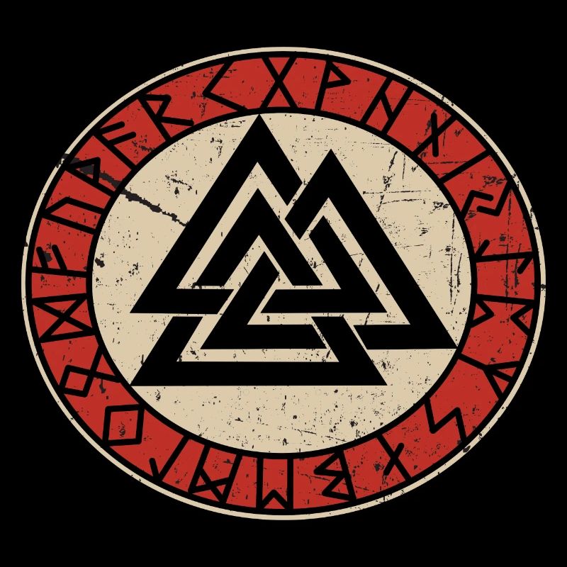 Viking Knot Valknut Wotan thor odin loki