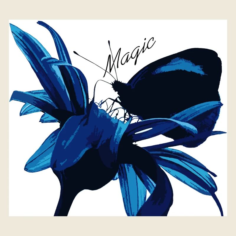 Blue Blossom Magic with Magic