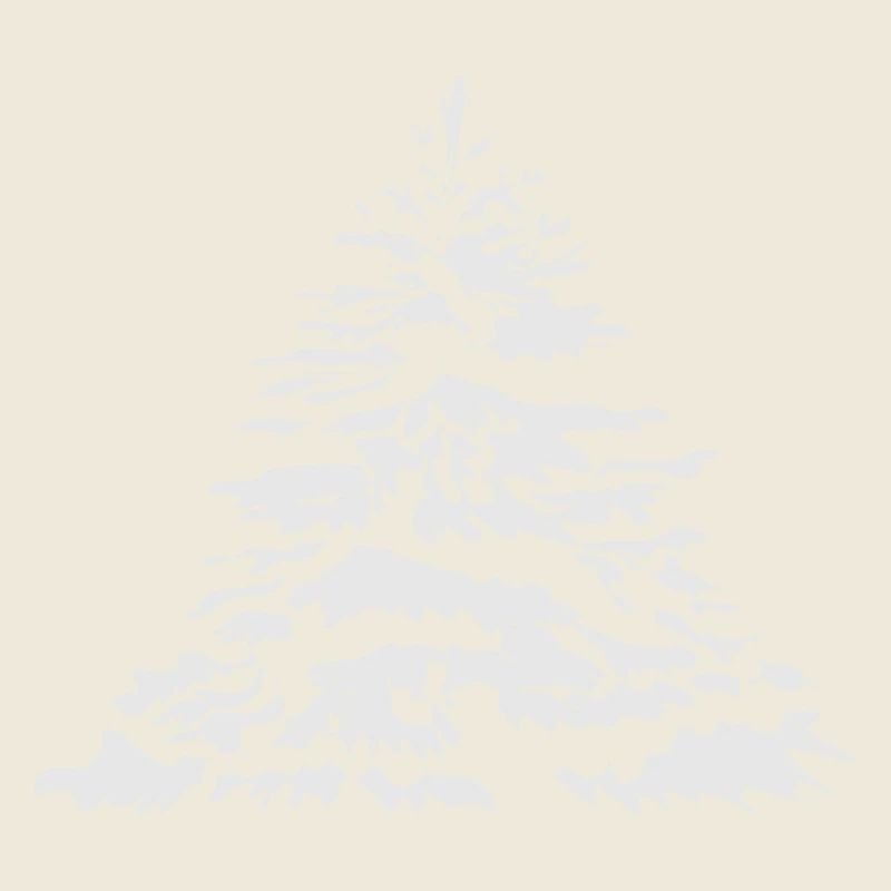 snow-covered Christmas tree or Christmas tree