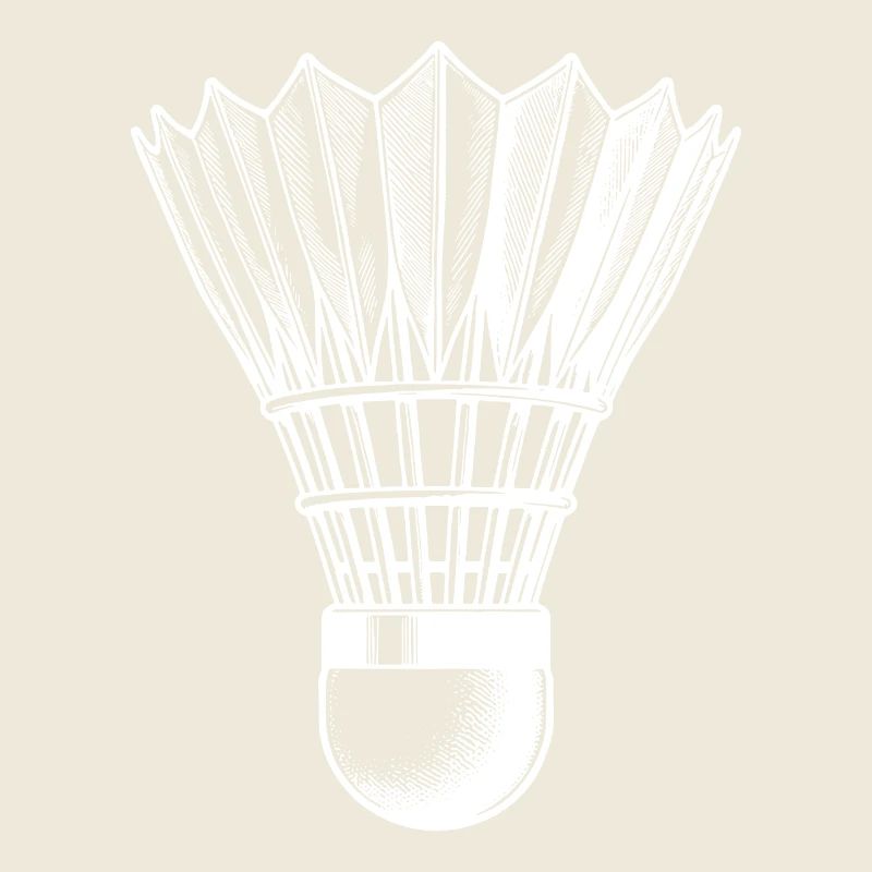 Quick Badminton Ball Tattoo Style