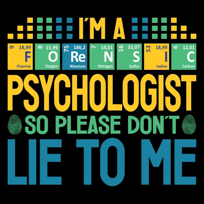 Forensic Psychologist Periodic Table Forensic