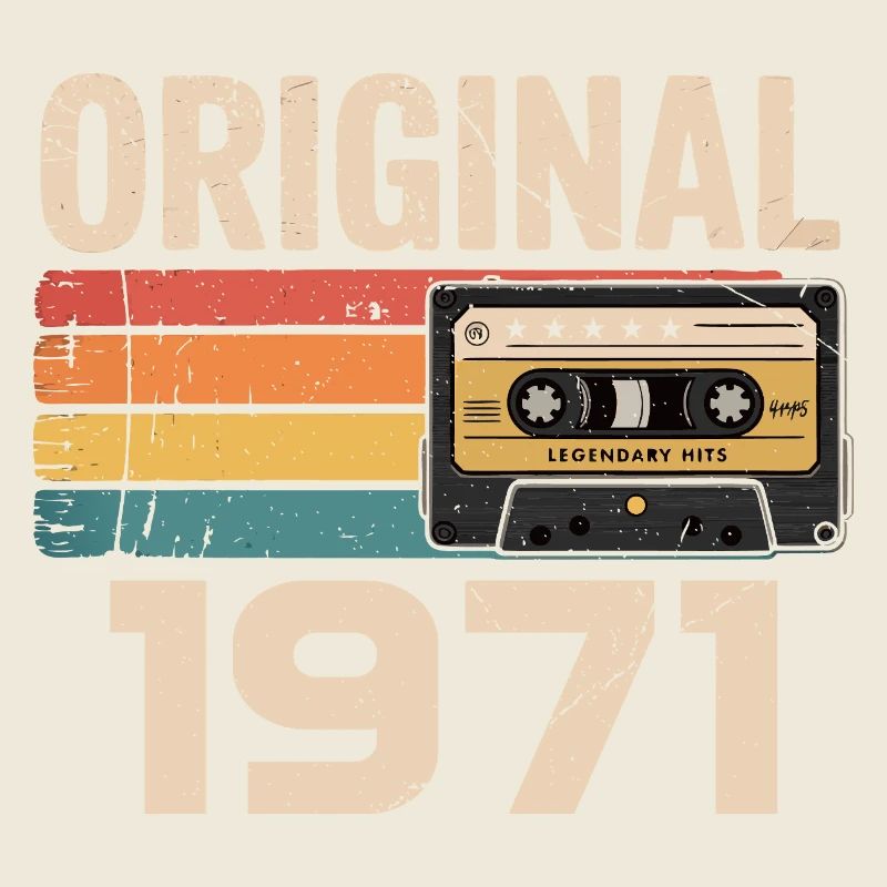 Originales 1971er Retro-Jubiläum 1971