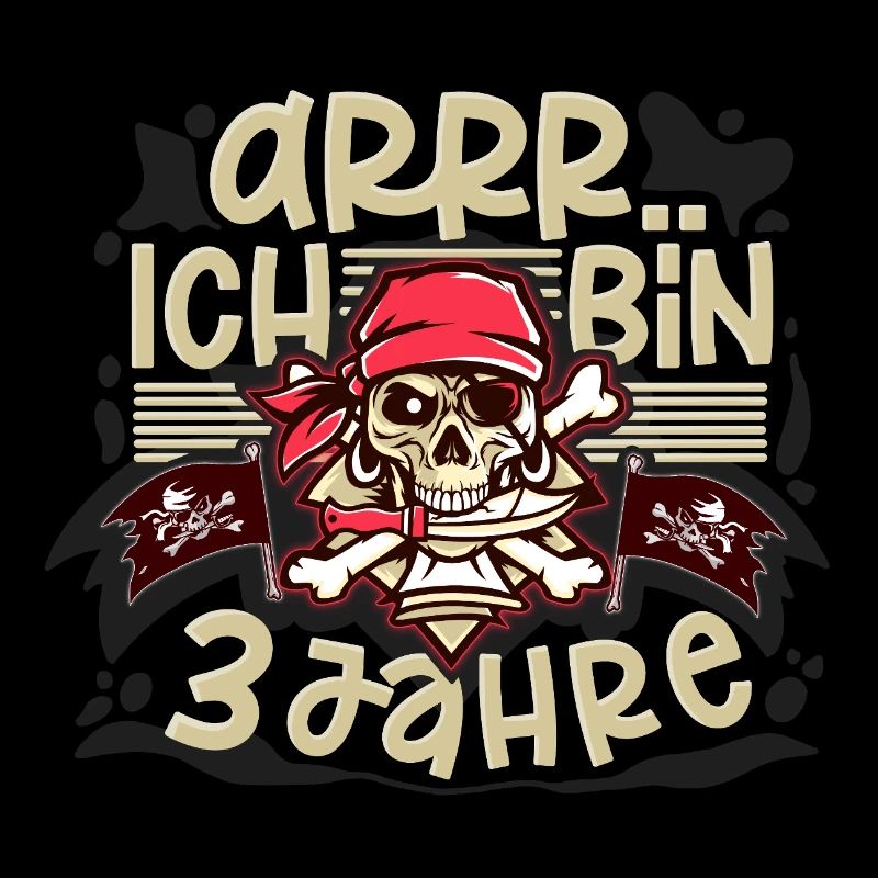3. Geburtstag Pirat