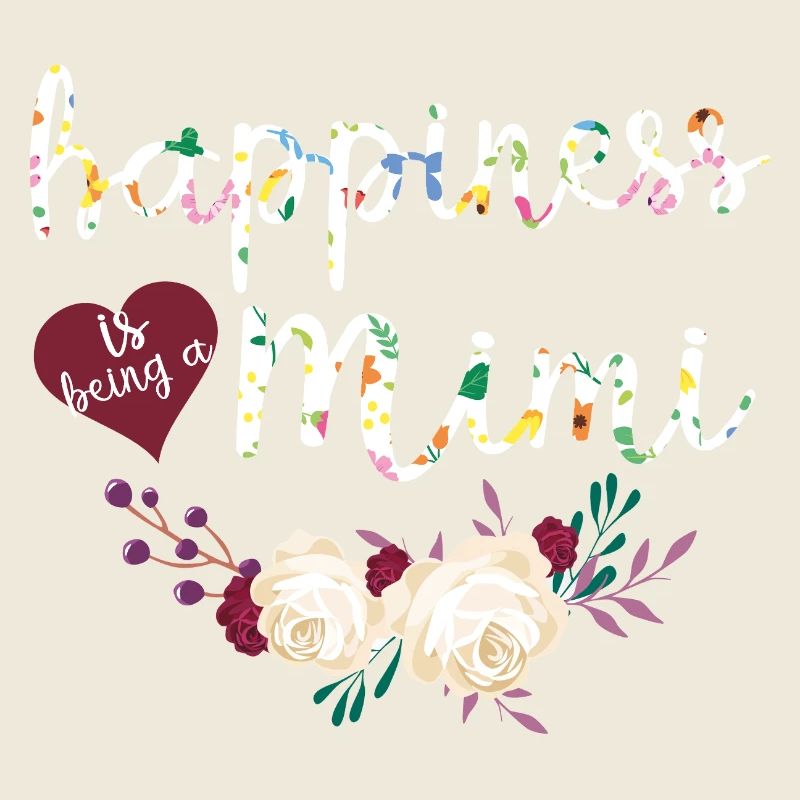 Mimi-Blumenhemd Süßes Oma-Geschenk Muttertagsgeschenk