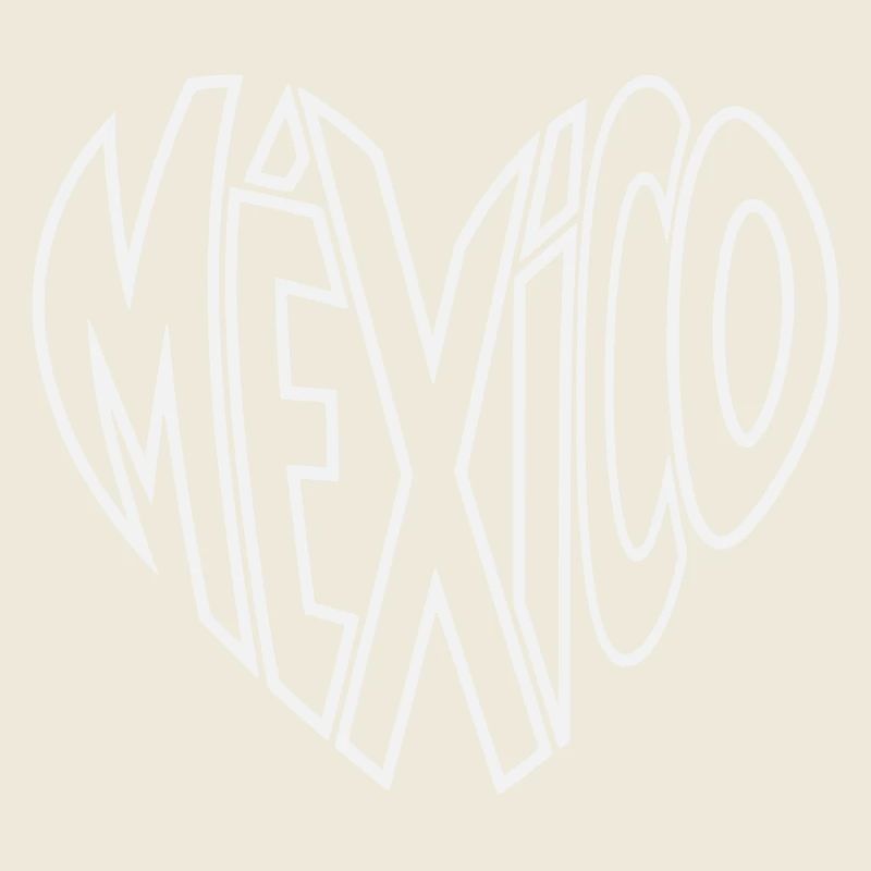 Lettrage de perspective mexicaine