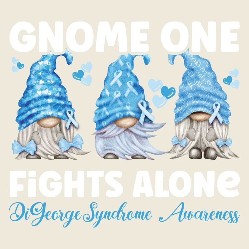 Gnome One combat seul Bleu Clair Syndrome de Digeorge