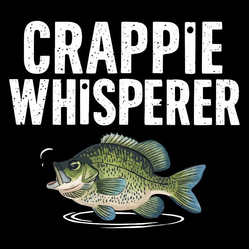 Crappie Flüsterer Fischmotiv