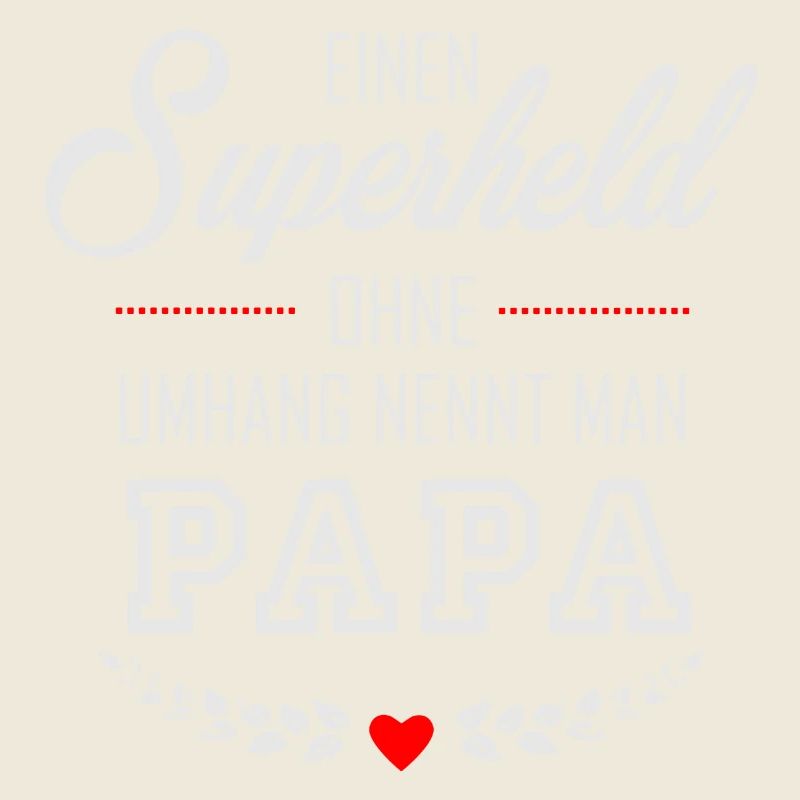 Superheld Papa