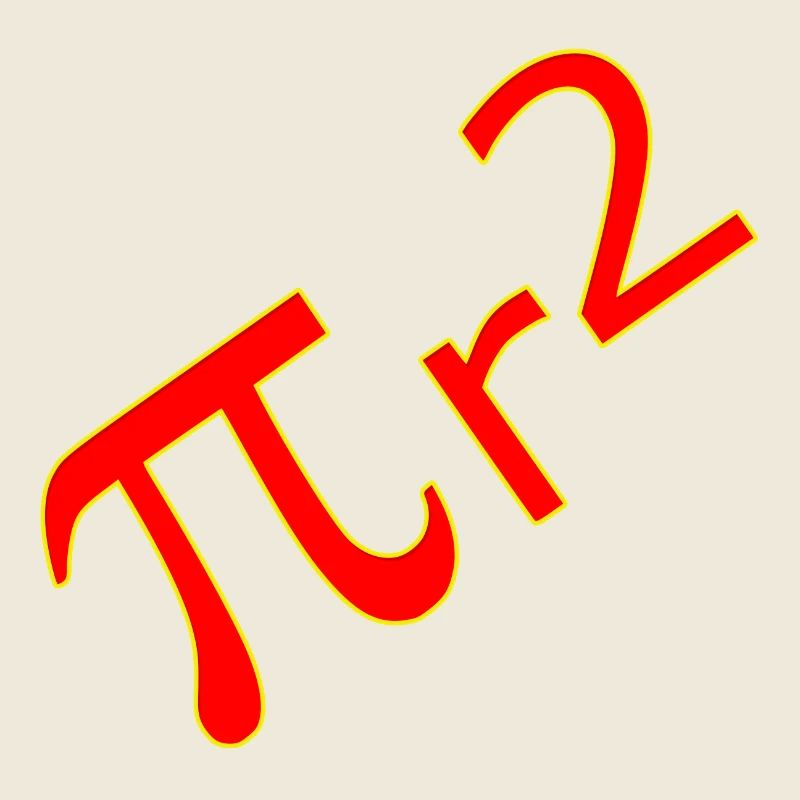 Pi R squared