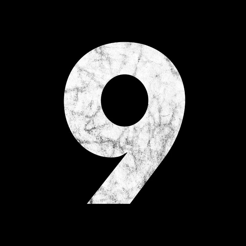 Numéro 9, numéro 9, 9, neuf, numéro neuf, neuf