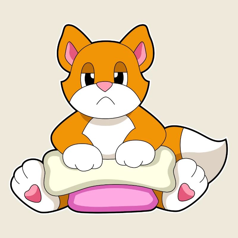 Katze Knochen
