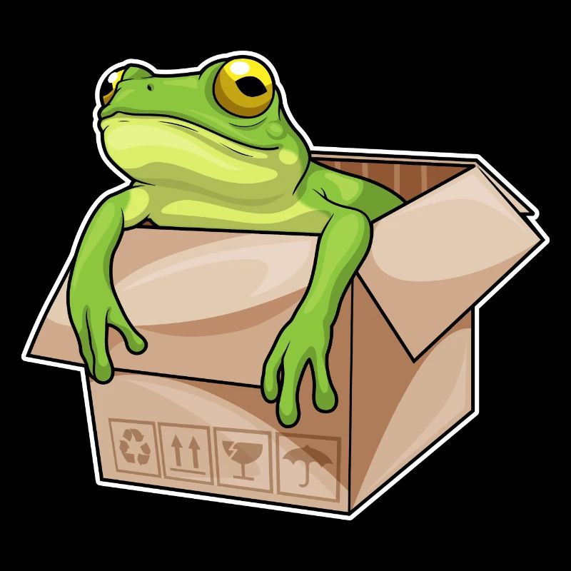 Frosch Karton