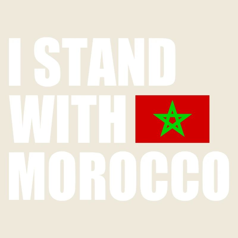 I stand with morocco