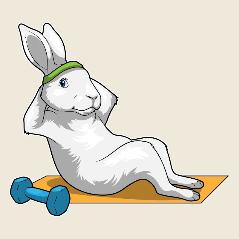 Bunny Abdominal Training Bodybuilding