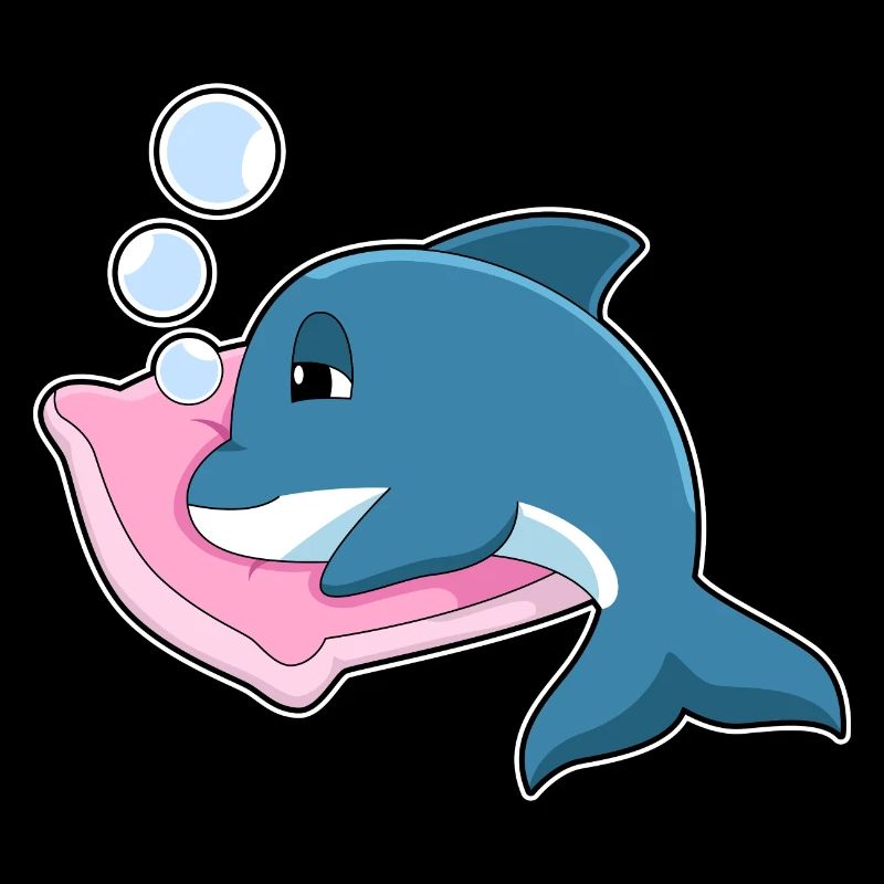 Dolphin Sleeping Pillow