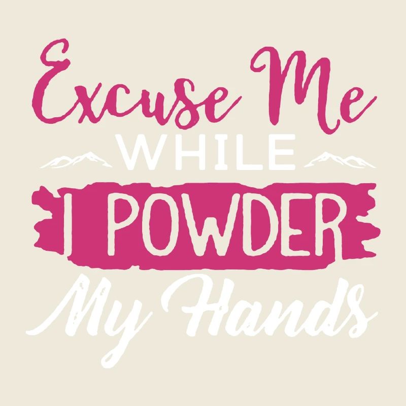 Rock Climbing Excuse Me While I Powder My Hands