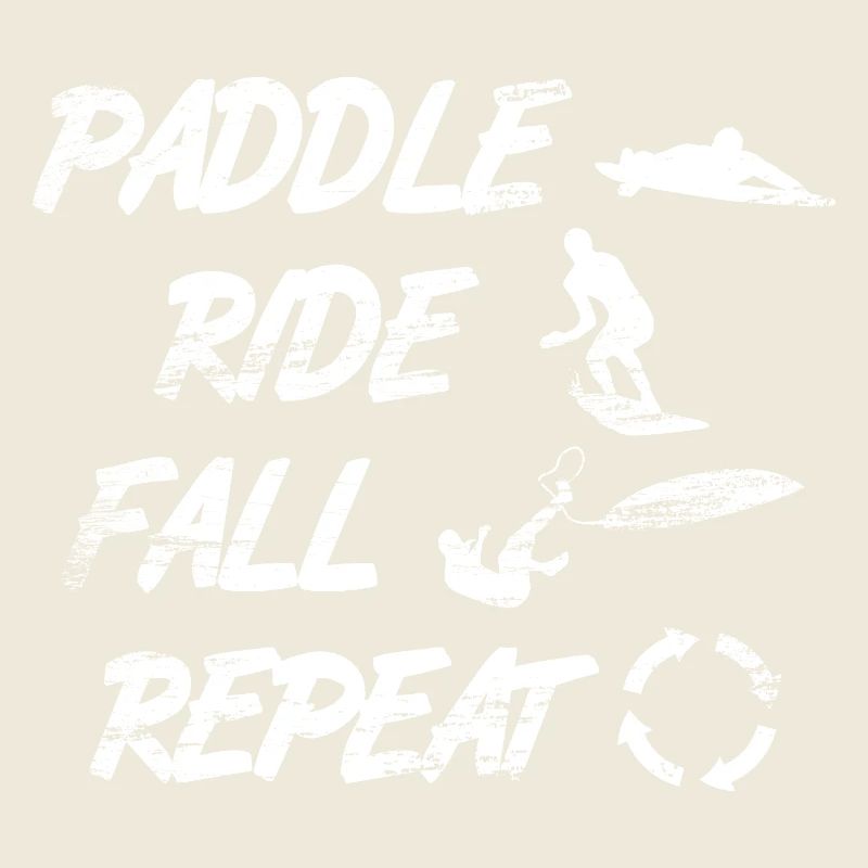 Paddle Ride Fall Repeat