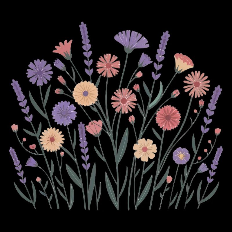 Boho Wildflowers – Blooming Harmony