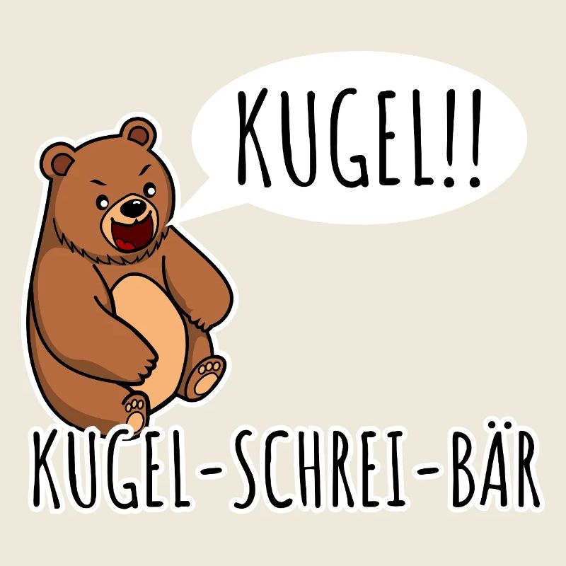 Kugelschrei-Bär Ein Bär der Kugel schreit! Random