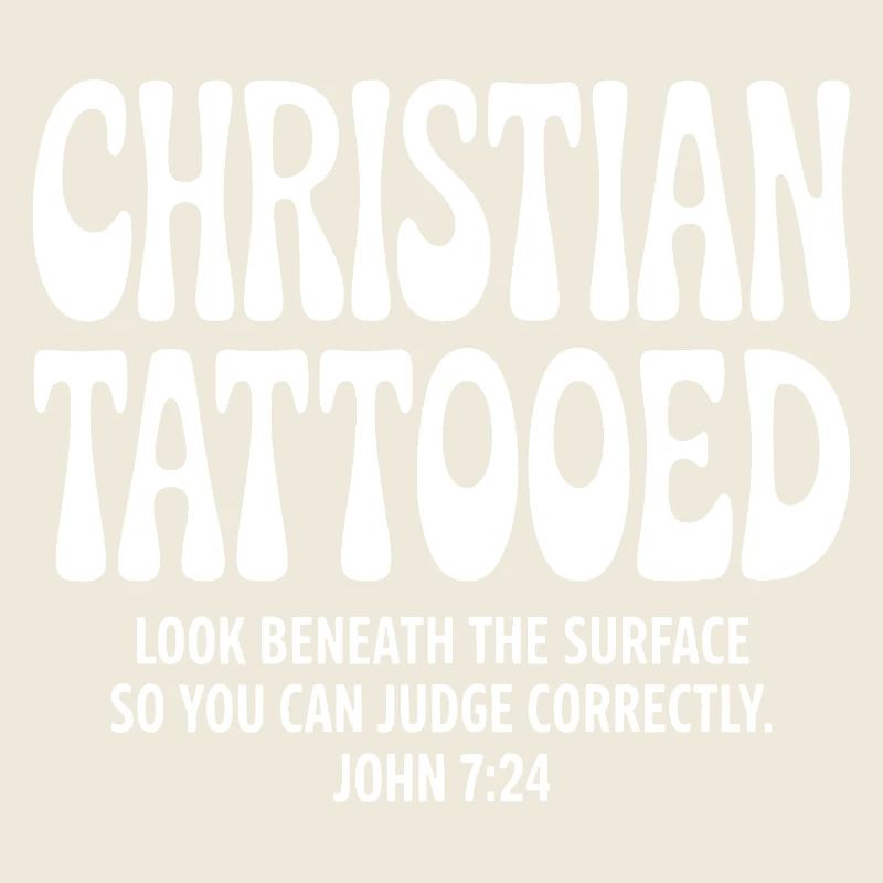 Typographie du vers chrétien tatoué