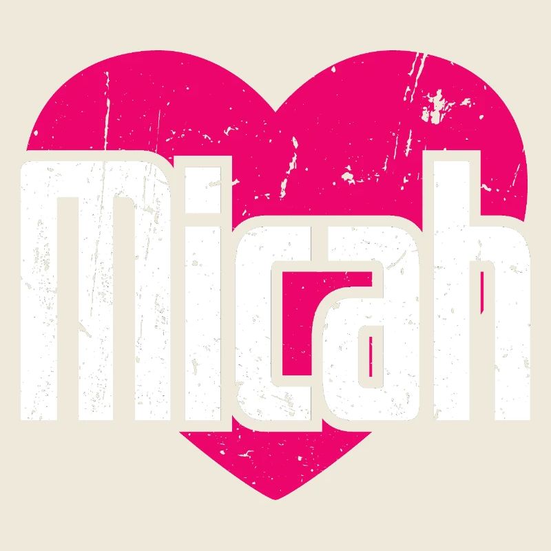 J’aime Micah Pink Heart J’aime Micah