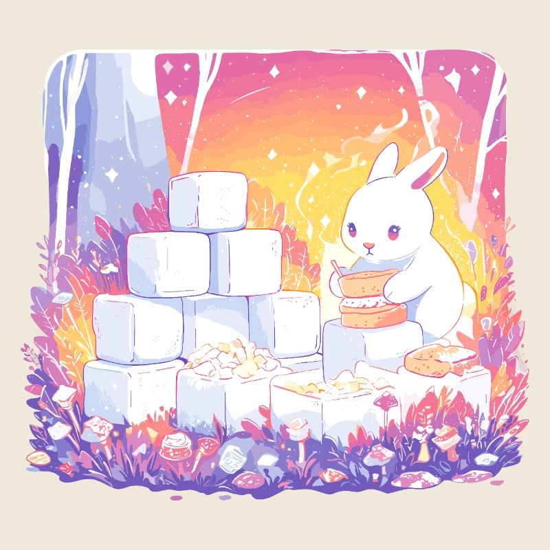 Rabbits in the sugar forest