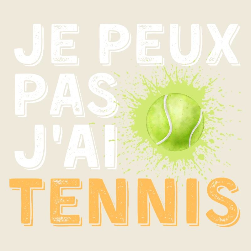 Graphic Original I Can't I Tennis