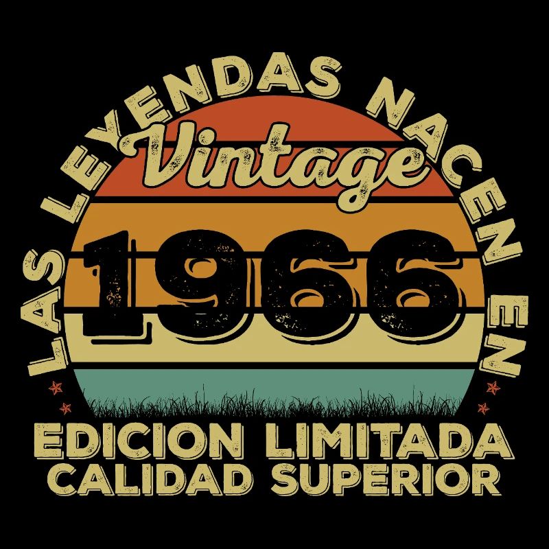 1966 Vintage Rétro Cadeau d’anniversaire