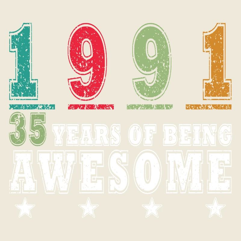 35TH BIRTHDAY ORIGINAL 1991
