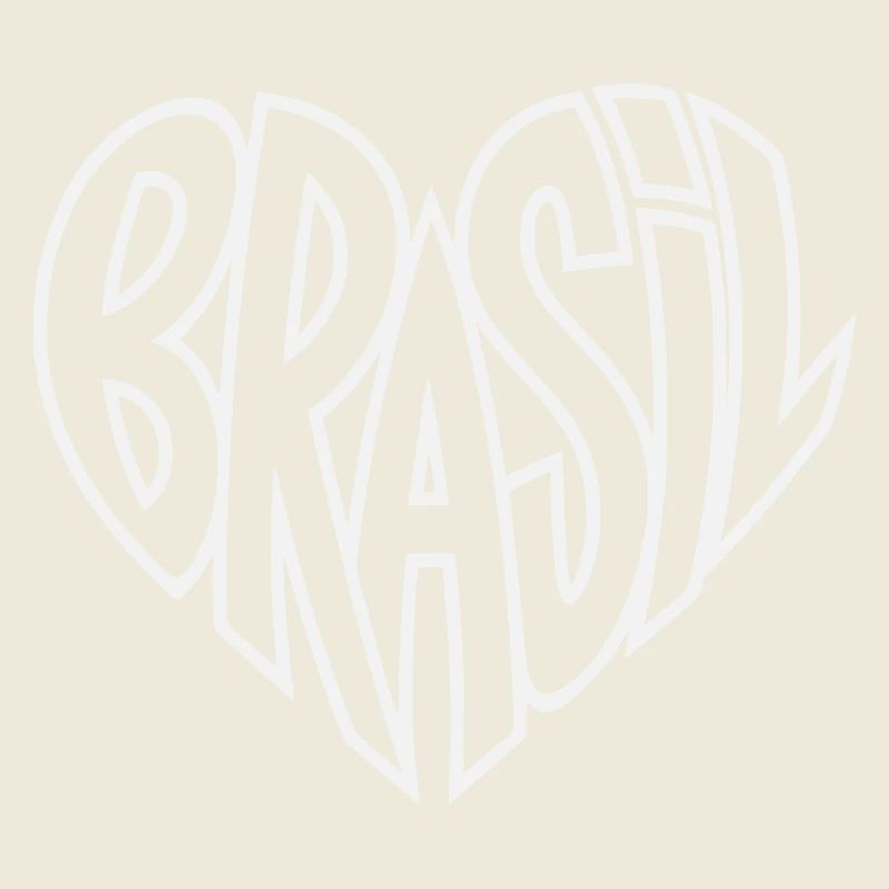 Brasilien Graffiti Herz